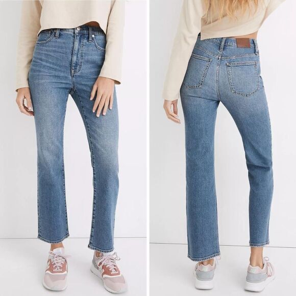 NEW Madewell Slim Demi-Boot Jeans in‎ Enright Wash, 27 - Picture 1 of 15